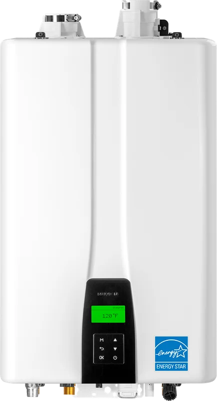 Navien NPE-A2 condensing tankless water heater with built-in recirculation